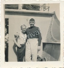 Foto Kriegsmarine Matrosen Kameraden an Deck Minensuchschiff MS 29 M1.73