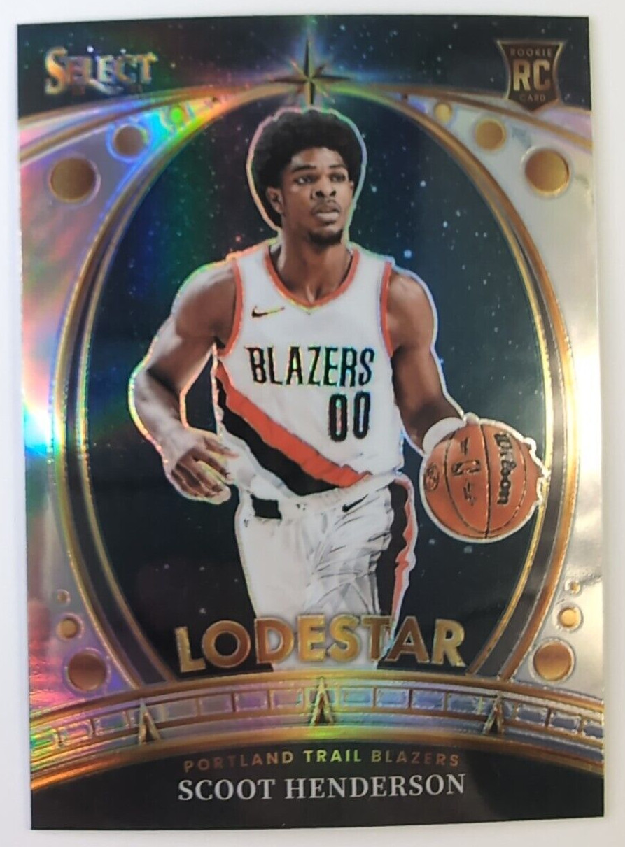 2023-24 Panini Select Lodestar Silver Prizm Scoot Henderson RC Rookie #1