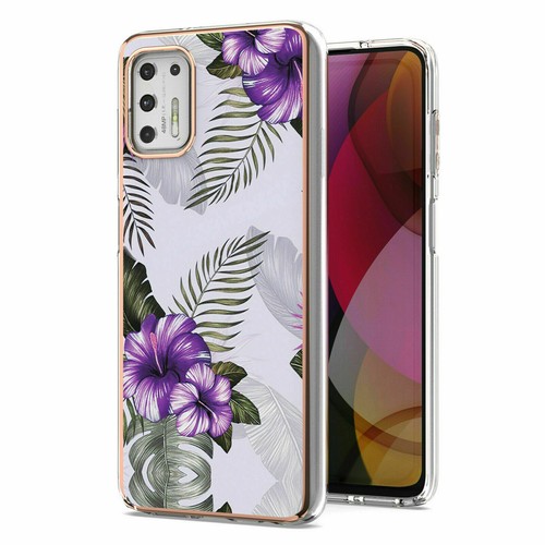 For Motorola G Stylus Play G Power 2021 Bling Marble Flower Butterfly Phone Case - 第 18/18 張圖片