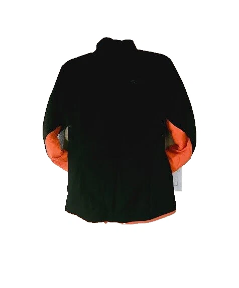 The North Face Women’s Denali Full Zip Size XS Jacket Black And Orange - Image 2 of 4