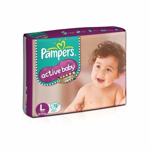 pampers active baby small size diapers