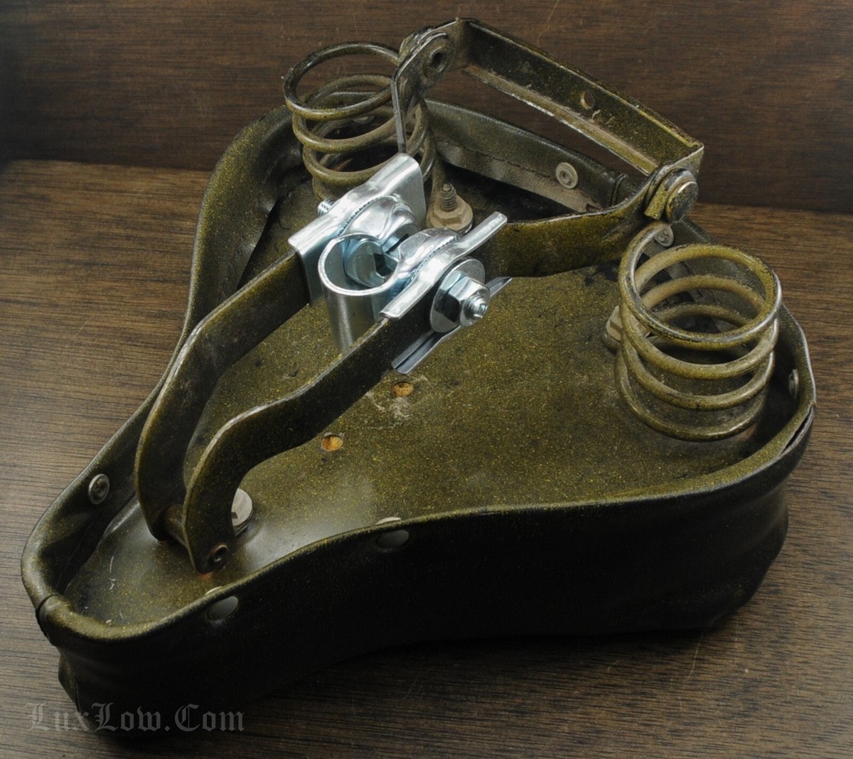 Selle De Vélo BMX Vintage Troxel – Rembourrée Avec Ressorts Arrière – Rare – USA