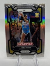 2024 Prizm Monopoly WNBA Angel Reese Chicago Sky SILVER Prizm RC #68!