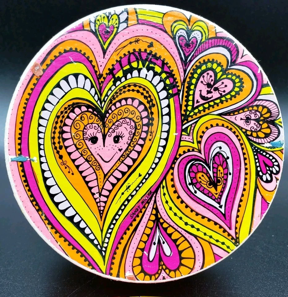 1969 Springbok Mini LOVE Thingies Puzzle by Sandy Miller 7" PZL9053 1pcs missing - Image 2 of 4