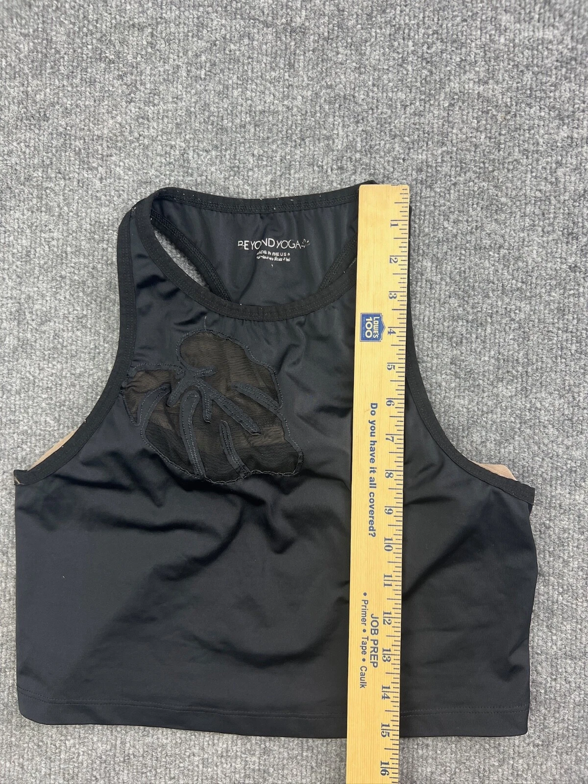 beyond-yoga bra mesh leaf active racerback lined tank-top