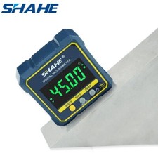 SHAHE Digital Angle Gauge Magnetic Protractor Inclinometer Level Angle Finder
