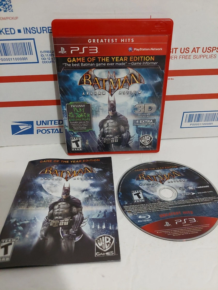 Batman: Arkham Asylum Game of the Year Edition PlayStation 3 1000150450 -  Best Buy