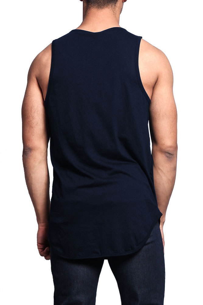 トップス overneath sleeve tanktop set OVERNEATH Tank Top Sleeve Set Navy Tank Tops