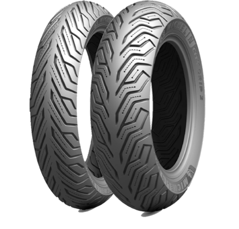 Pneus Moto 140/70 T12 Michelin 65S (Arrière) CITY GRIP 2 M+S - Photo 1/5