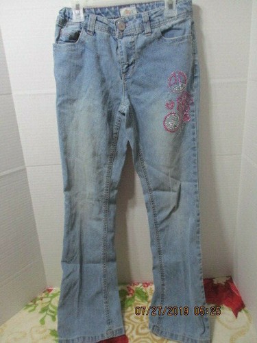 Circo Girls Pants Jeans Blue Size 12 Faded Blue Pre owned