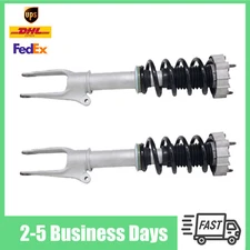 Pair Front Spring Shock Struts Assys w/PASM For Porsche Panamera 970 2010-2016