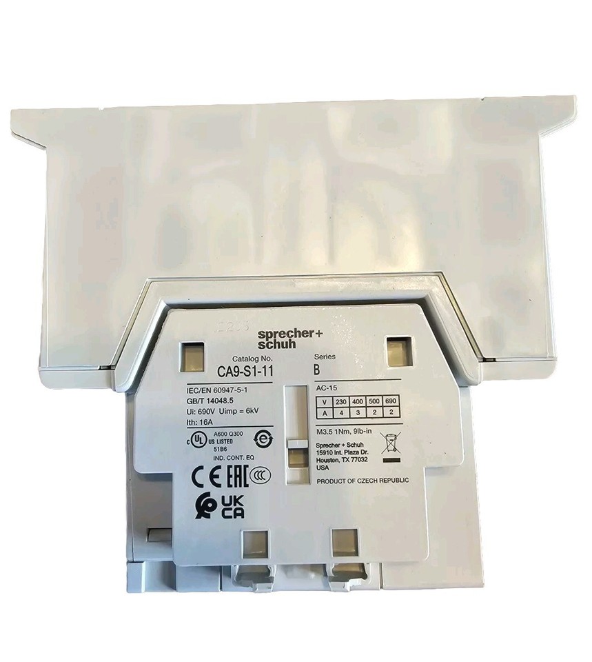 Sprecher + Schuh Contactor CA9-116-EI-11-480W main image 0