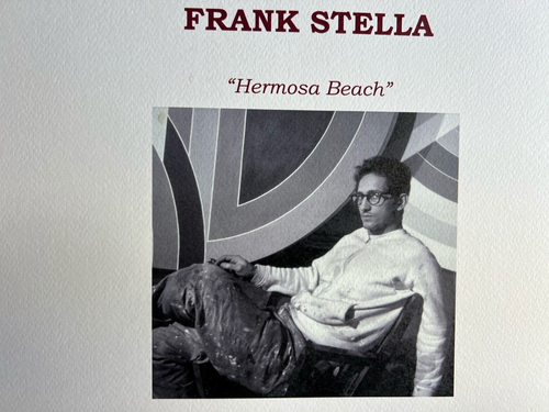 Frank Stella Lithograph COA Original Signed In Pen Numbered In Pencil Op 275 - Picture 11 of 12