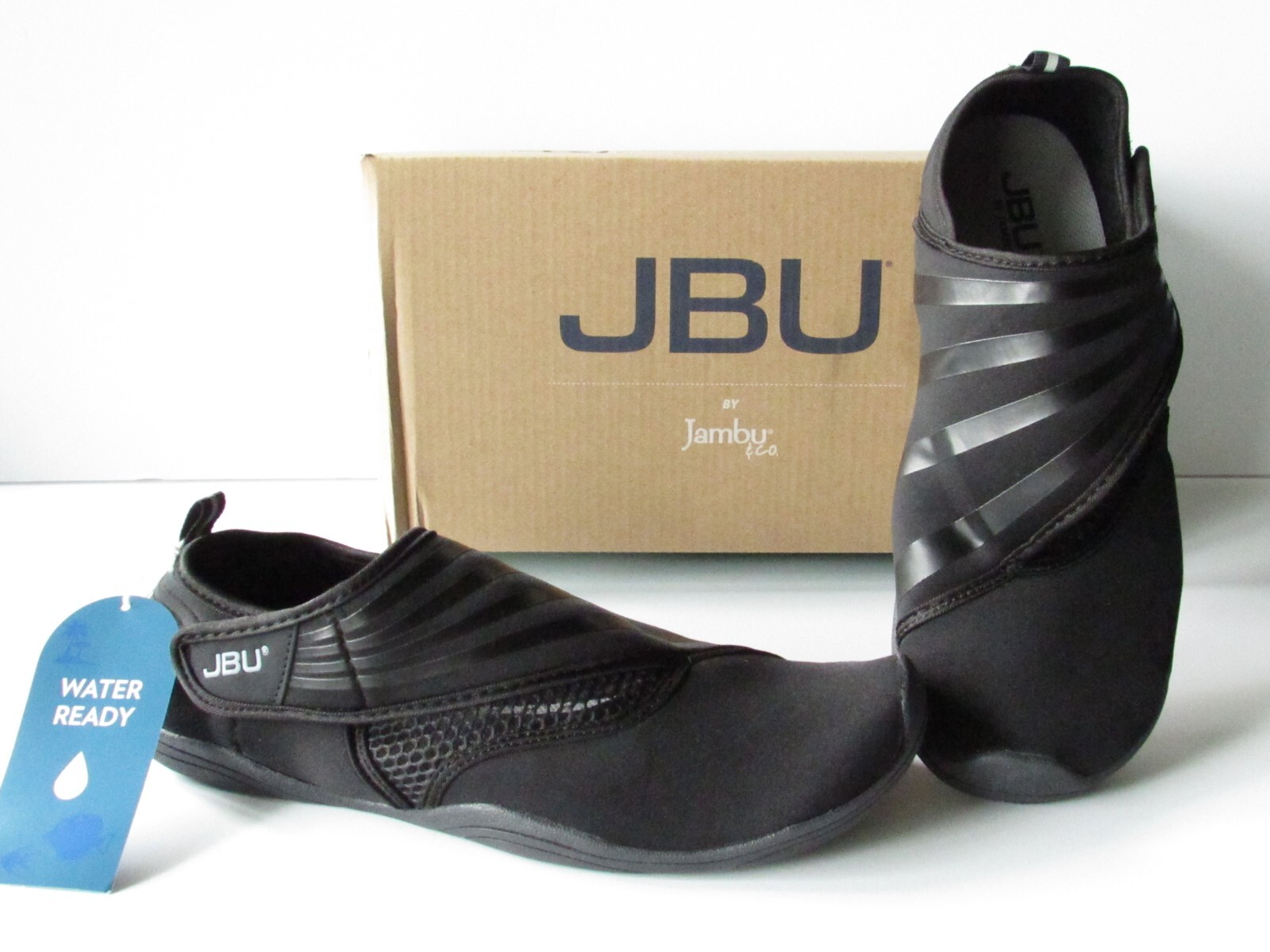 Женская легкая водонепроницаемая обувь JBU BY JAMBU черного цвета, размер 9,5, НОВИНКА