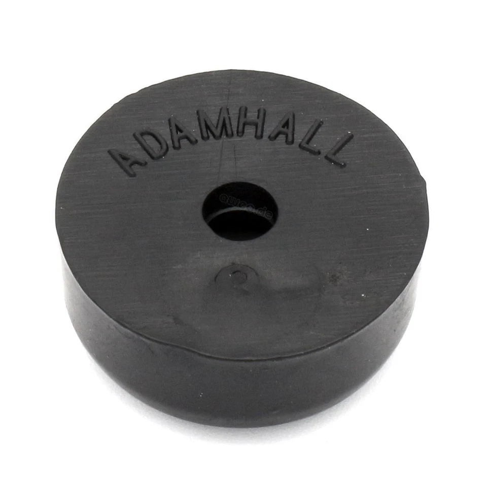 8 Gummifüße 25x11 mm Stahleinlage Adam Hall 4900 GummiFuß Boxen Füße Geräte Fuß - Bild 4 von 4