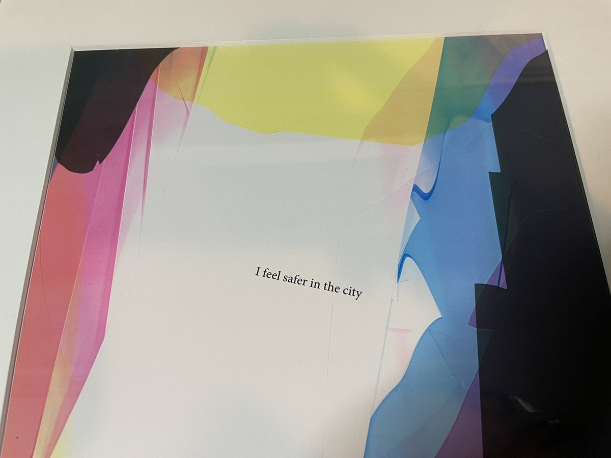 Wolfgang Tillmans Limited Edition Print. I Feel Safer In The