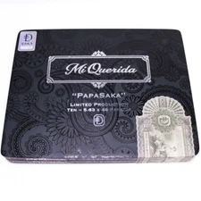 Mi Querida PapaSaka Limited Production Empty Wooden Cigar Box 9" x 7.25" x 1"