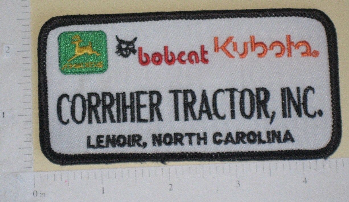 Corriher Tractor, Inc Patch Lenoir, North Carolina Patch (ironon) eBay