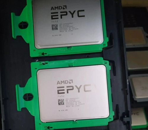 Brand new AMD EPYC 7452 32C 2.35-3.35GHz 128MB SP3 unlocked - no custom duties