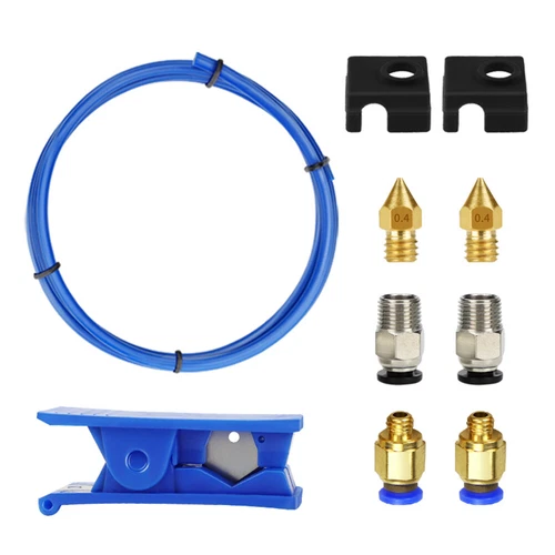 10pcs 3D Printer Kit Bowden Tubing 1m PTFE Tube for Creality Ender 3 /3 V2/Pro U