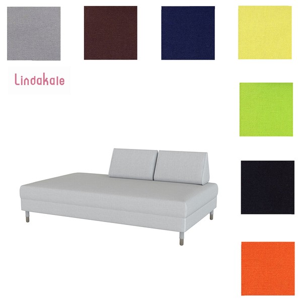 Funda hecha a medida para sofá cama IKEA FLOTTEBO, funda de reemplazo de sofá cama, 90 cm
