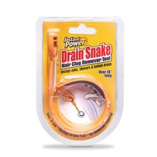 Instant Power 2301 Drain Snake Hair Clog Remover Tool 20 in.
