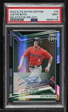 2022 Elite Extra Edition Status Signatures Die-Cut 15/27 Justin Boyd Auto 0e2x