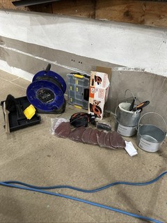 Job Lot Black And Decker Mouse Sander Stanley Case Dulux Paint Kettles Extension