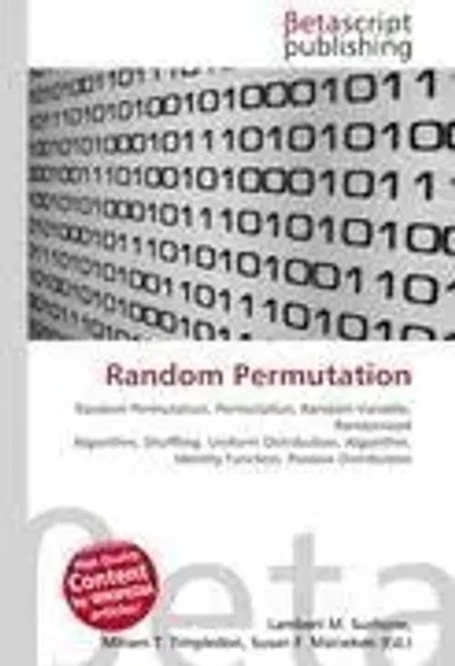Lambert M. Surhone (U. A.) | Random Permutation | Taschenbuch | Englisch (2026)-image