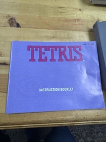 Cartucho de Juego Tetris Nintendo NES Aut&eacute;ntico (Buen Estado) Con Manual