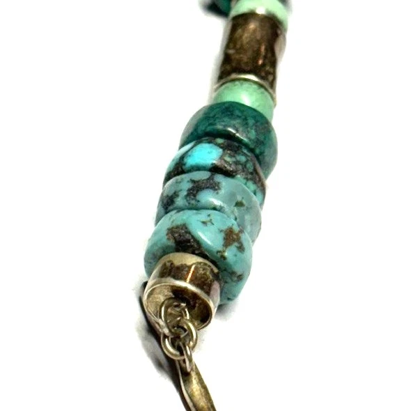 SILPADA 925 STERLING SILVER AND TURQUOISE TOGGLE BRACELET SKY - Image 3 of 4