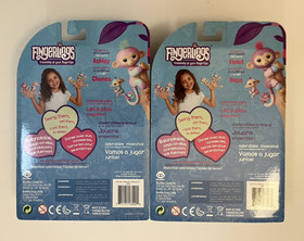 Lot 2 FINGERLINGS The BFF Collection NEW Ashley Chance Violet Hope Monkey WowWee