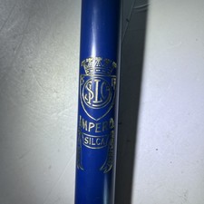 Pompe à vélo Silca Impero bleue NOS en 465-500mm avec valve Silca des