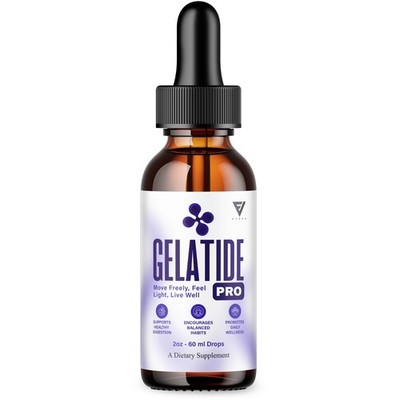Gelatide Weight Management Drops, Gelatide Daily Health Support (2oz)