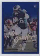 2019 Panini Chronicles Luminance Update Rookies Blue 50/75 Miles Sanders 2r8