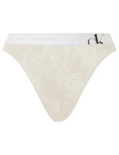 Calvin Klein CK One Faded Glory Brief 000QF6765E Womens Knickers High Leg Tanga
