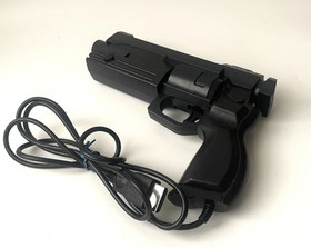 Sega Saturn Virtua Cop Game + Virtua Gun Controller Set GS-9059 with Box