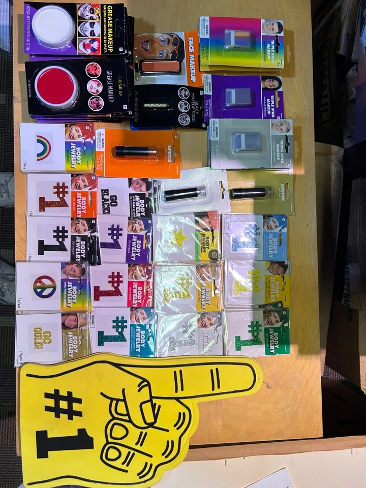 Homecoming and Cheerleading make-up and face paint. New. - Image 3 of 3