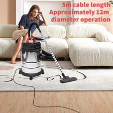 1600W Vacuum Cleaner 20000Pa Outdoor Heavy Dust office Carpet Clean 20L Cylinder