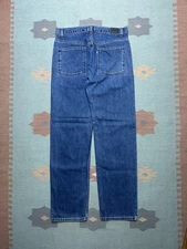 Vintage Levi’s silvertab jeans baggy dark wash skater relaxed fit 90s y2k 33x32