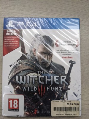 The Witcher III: Wild Hunt / PS4 - OVP - SEALED
