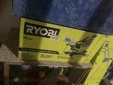 NEW!! RYOBI 10 Amp Electric 7 1/4" Sliding Compound Miter Saw - Model# TSS702