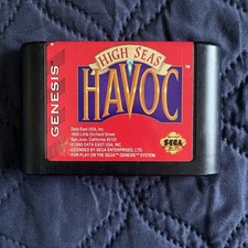 High Seas Havoc (Sega Genesis, 1993) Game Cartridge Untested