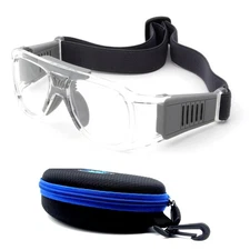 Safety Outdoor Sports Goggles Unisex Anti Fog Ideal For Basketball Racquetball