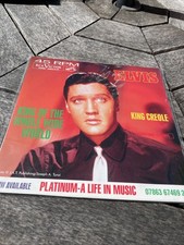 Elvis Presley Vinyl Single Ted Disc: King Of The Whole Wide World/King Creol