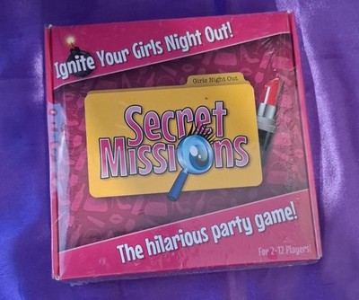 Partyspiel ''Secret Missions: Girls Night Out!'' Neu