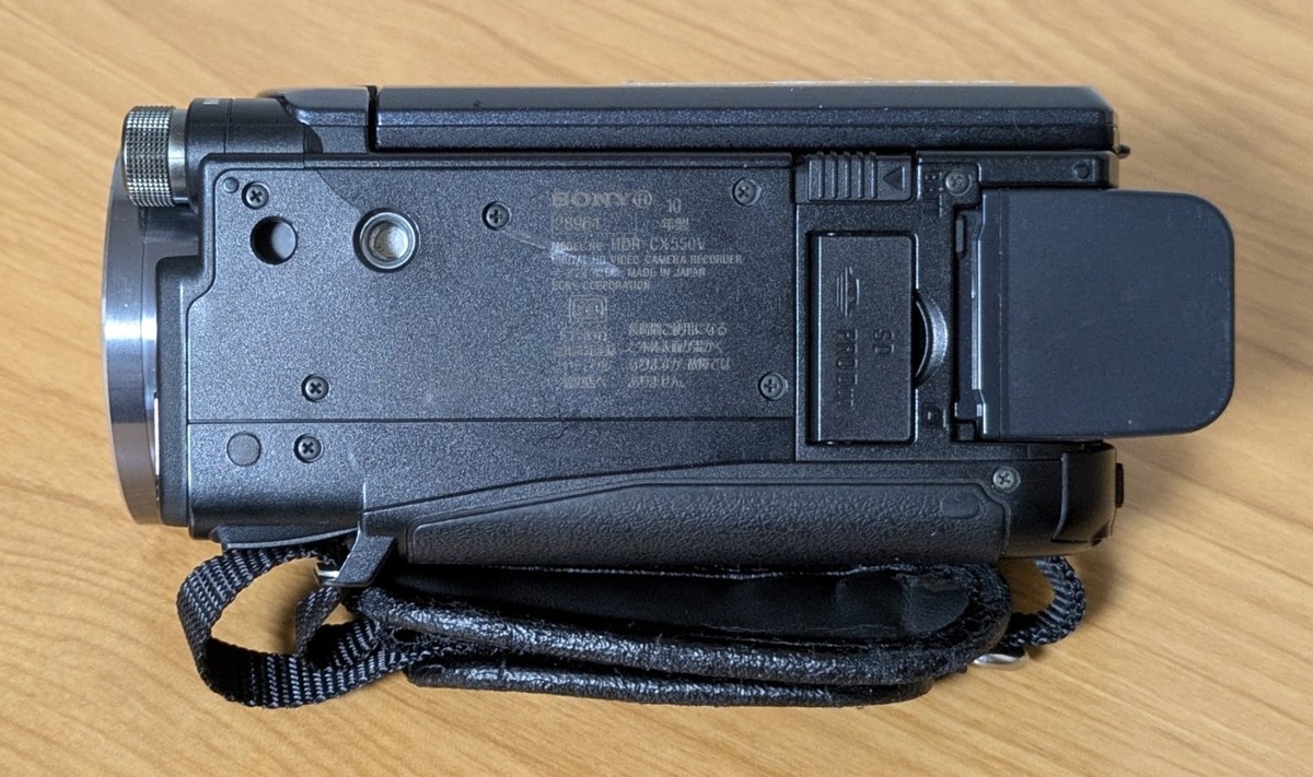 SONY HDR-CX550V Handycam Camcorder NightShot Full HD Japanese only