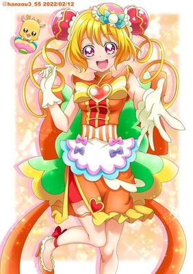 Anime girls pretty cure magical delicious party yumyum Custom 11x17 Poster