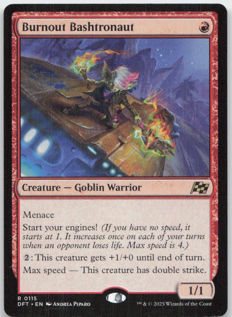 MTG : Burnout Bashtronaut Aetherdrift 115 : R