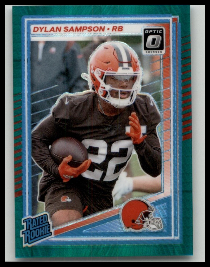 2025 Donruss Optic #238 Dylan Sampson Green Hyper